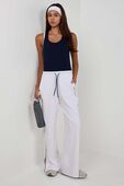 Court Rival Wide-Leg Track Pant Regular *Stitched Logo